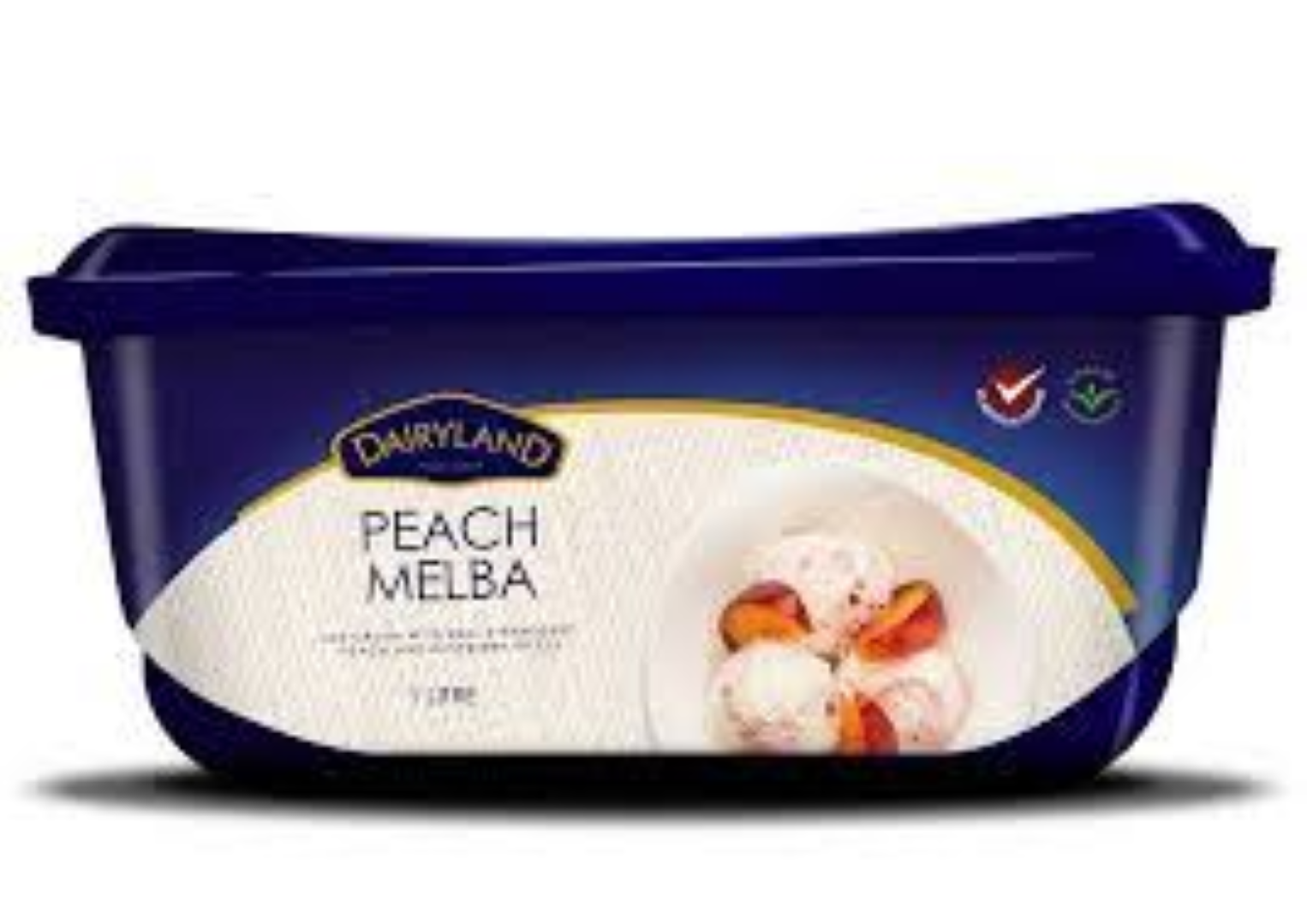 DAIRYLAND SALTED CARAMEL & PEACH MELBA 1LT